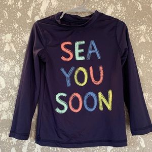 Cat & Jack rash guard 4t